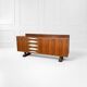 Enfilade en bois dans le style d'Arne Vodder, années 60