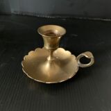 Brass Bougeoir