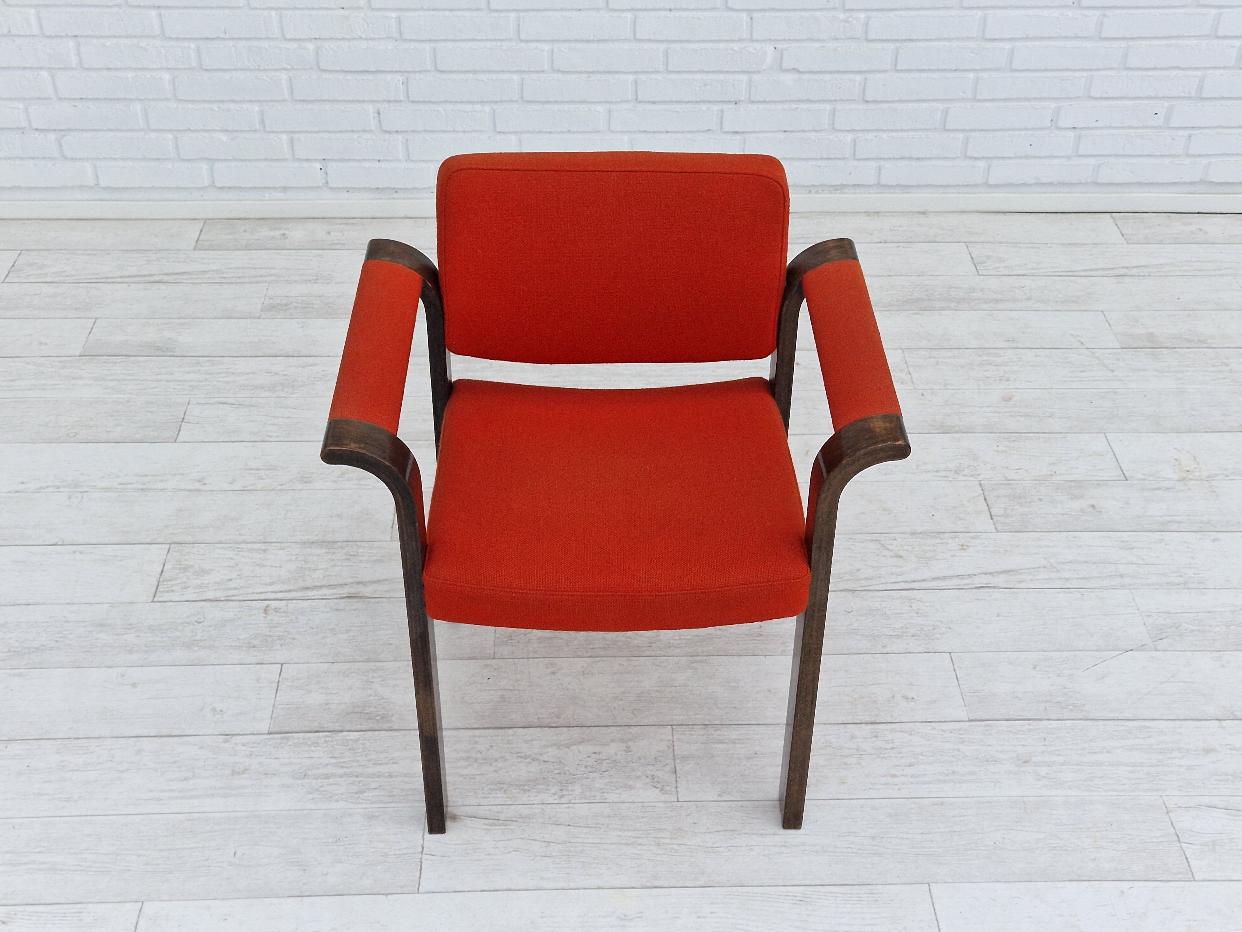 1980s, Danish design by Magnus Olesen, pair of armchairs