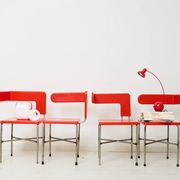 Chaises asymétriques (4), post-moderne, Italie, 1980s