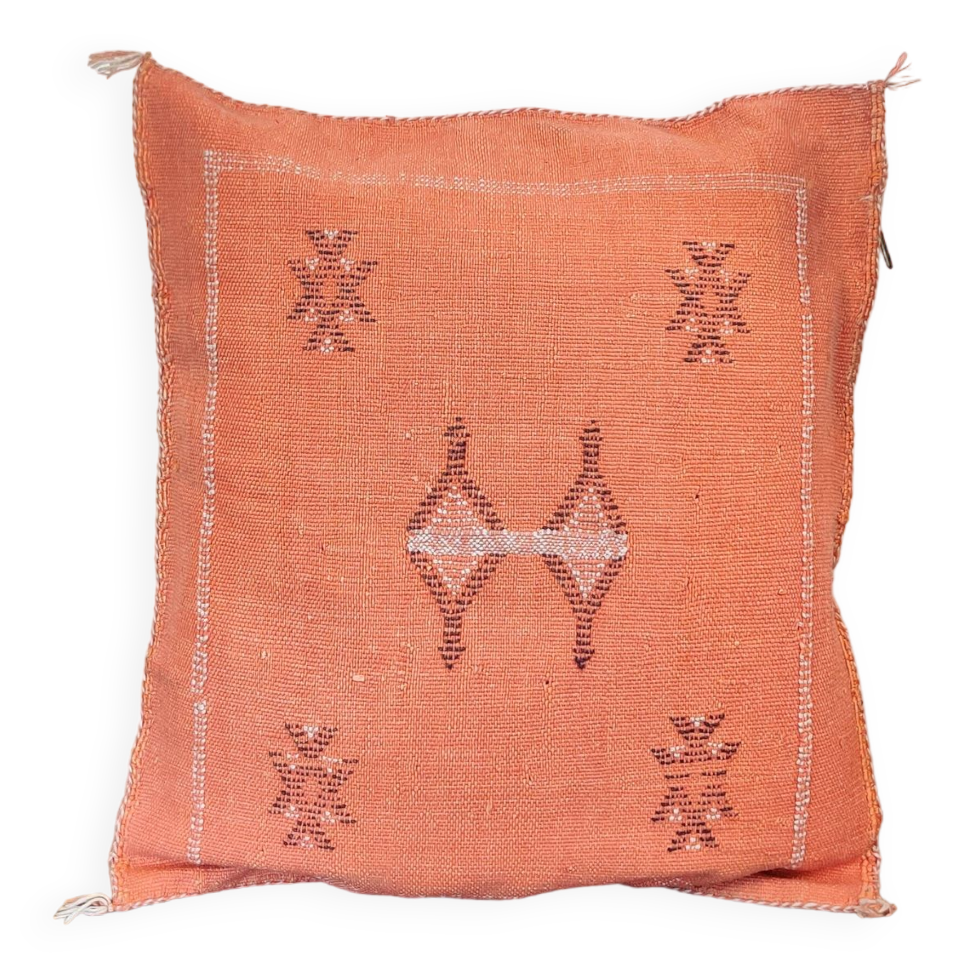 Berber cushion Sabra Orange