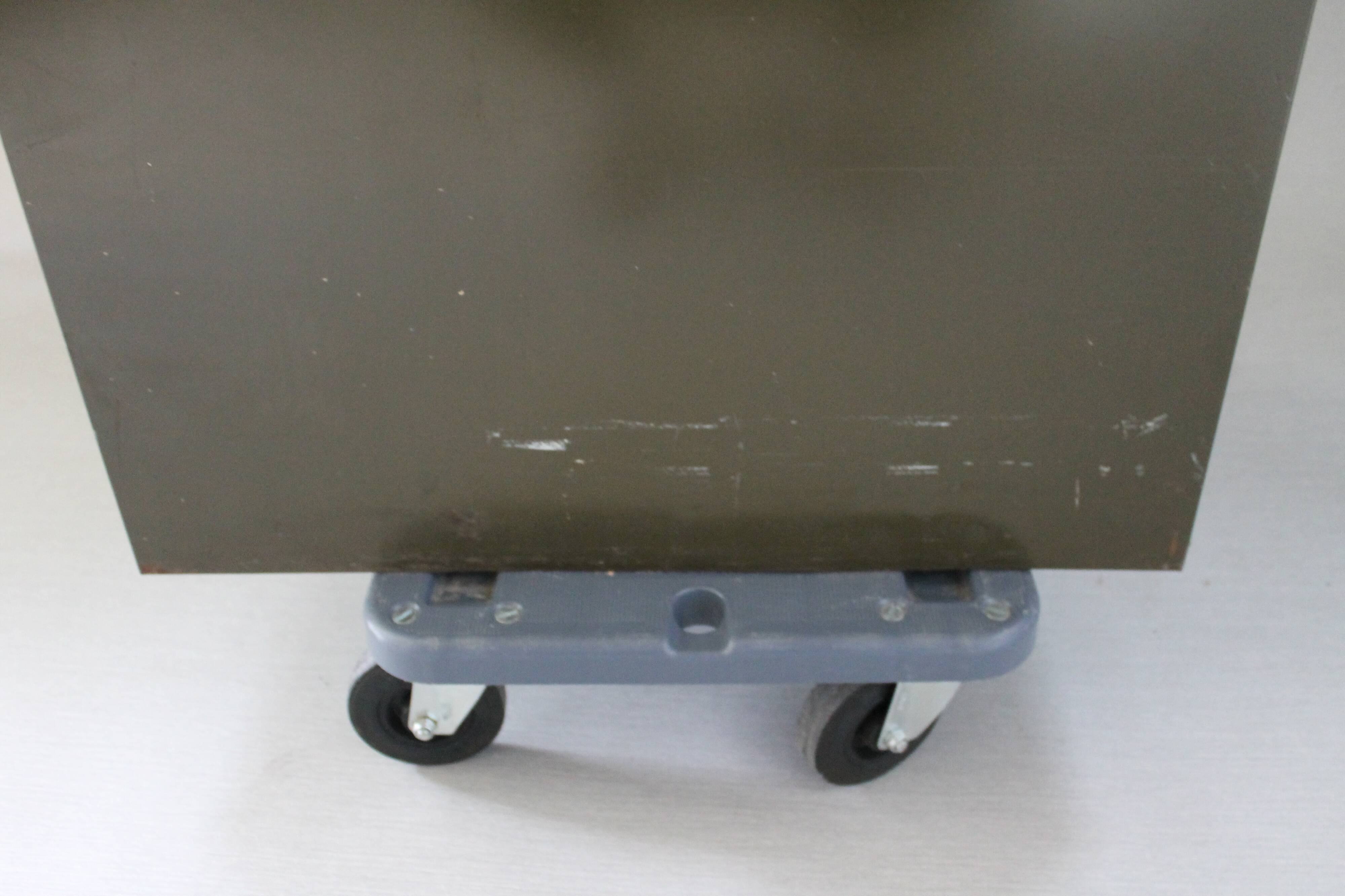 Industrial metal locker, circa 1950