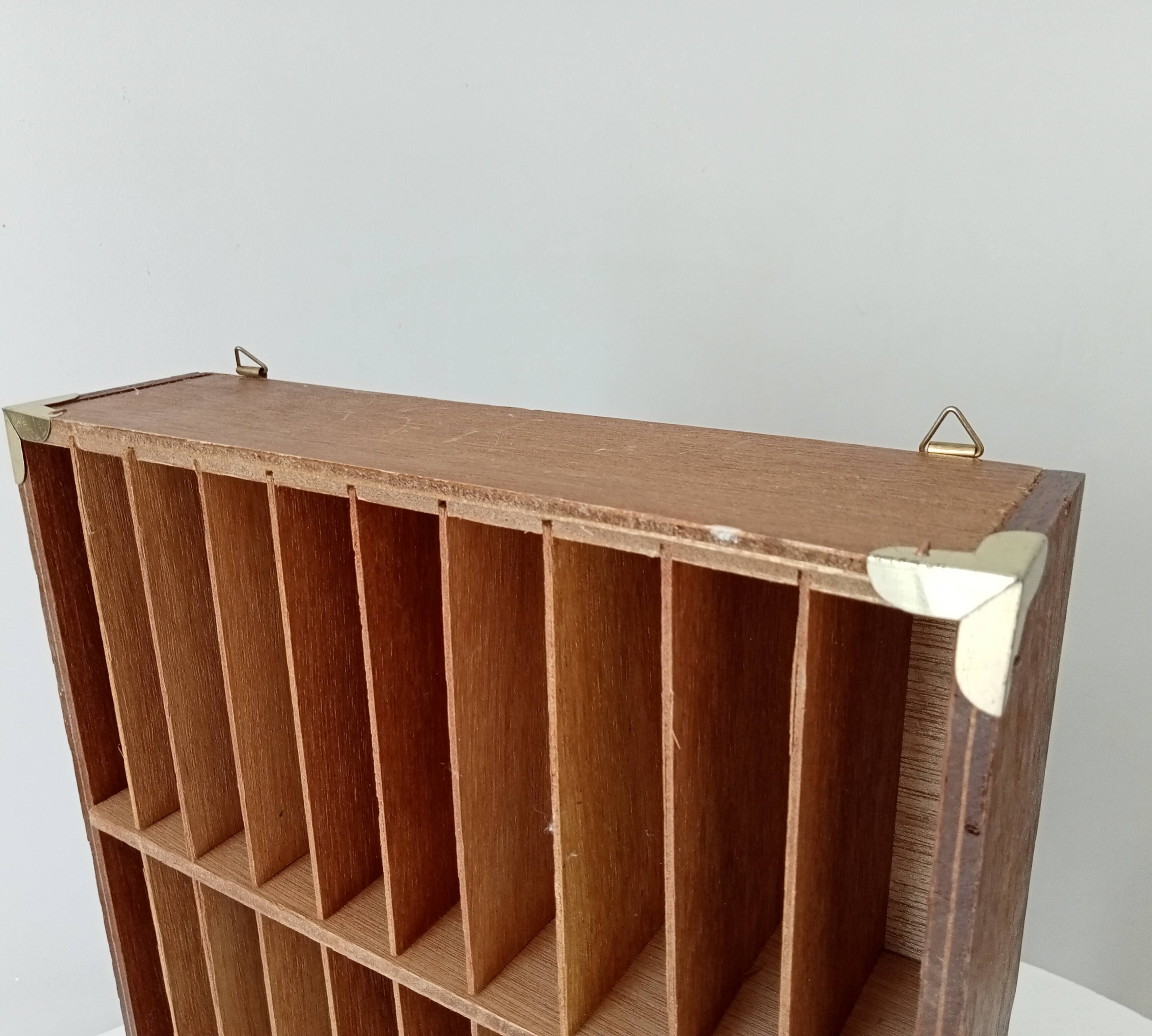 Wall shelf cassette holder 70s-80