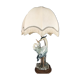Herons lamp, capodimonte G.Armani 1960/70