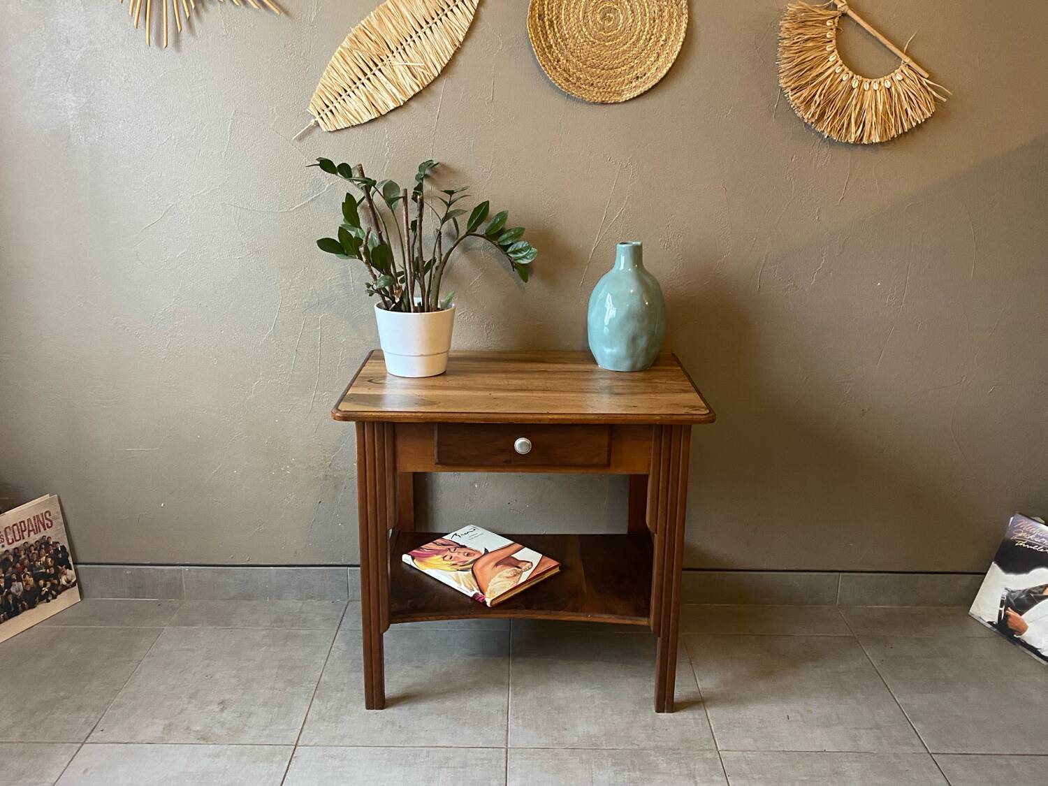 Vintage art deco table from the 50s