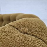 1950s, Danish relax chair, green furniture wool, ash wood.