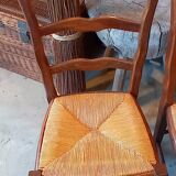 Straw chairs