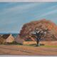 Claude PALLOT (1901-1987) "The hamlet" oil on panel signed