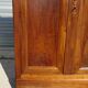 Large Louis Philippe wardrobe in solid walnut