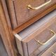 commode, chiffonier 1950 a 70 , bois teinté 85x87x55 tres bon etat