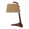 Scandinavian teak desk lamp 1960