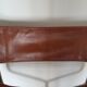 Fauteuil pliant en cuir