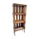 Shelf old wine box