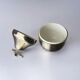 Chromed pear shape ice bucket, Italy, 1970s