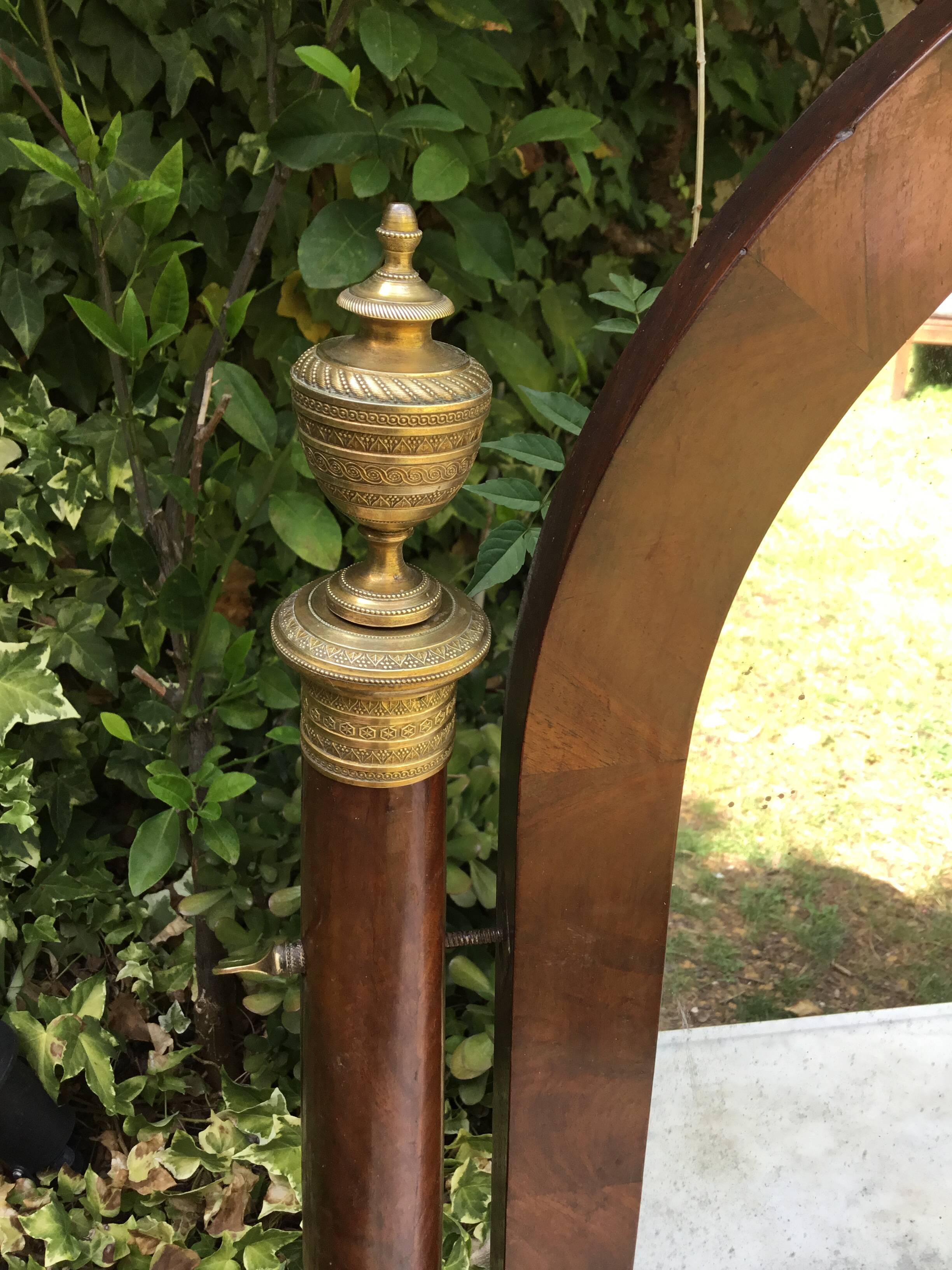 Beautiful period dressing table empire.ornamentation of gilded bronzes