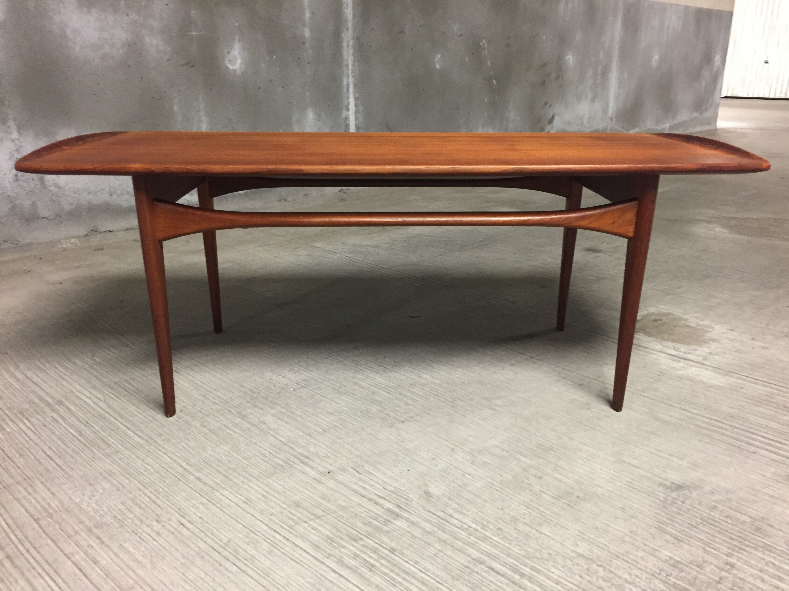 Scandinavian teak coffee table Kindt-Larsen - 1950 s