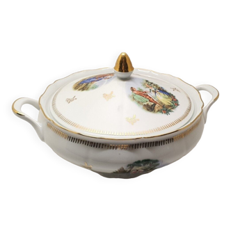 Tureen in porcelain