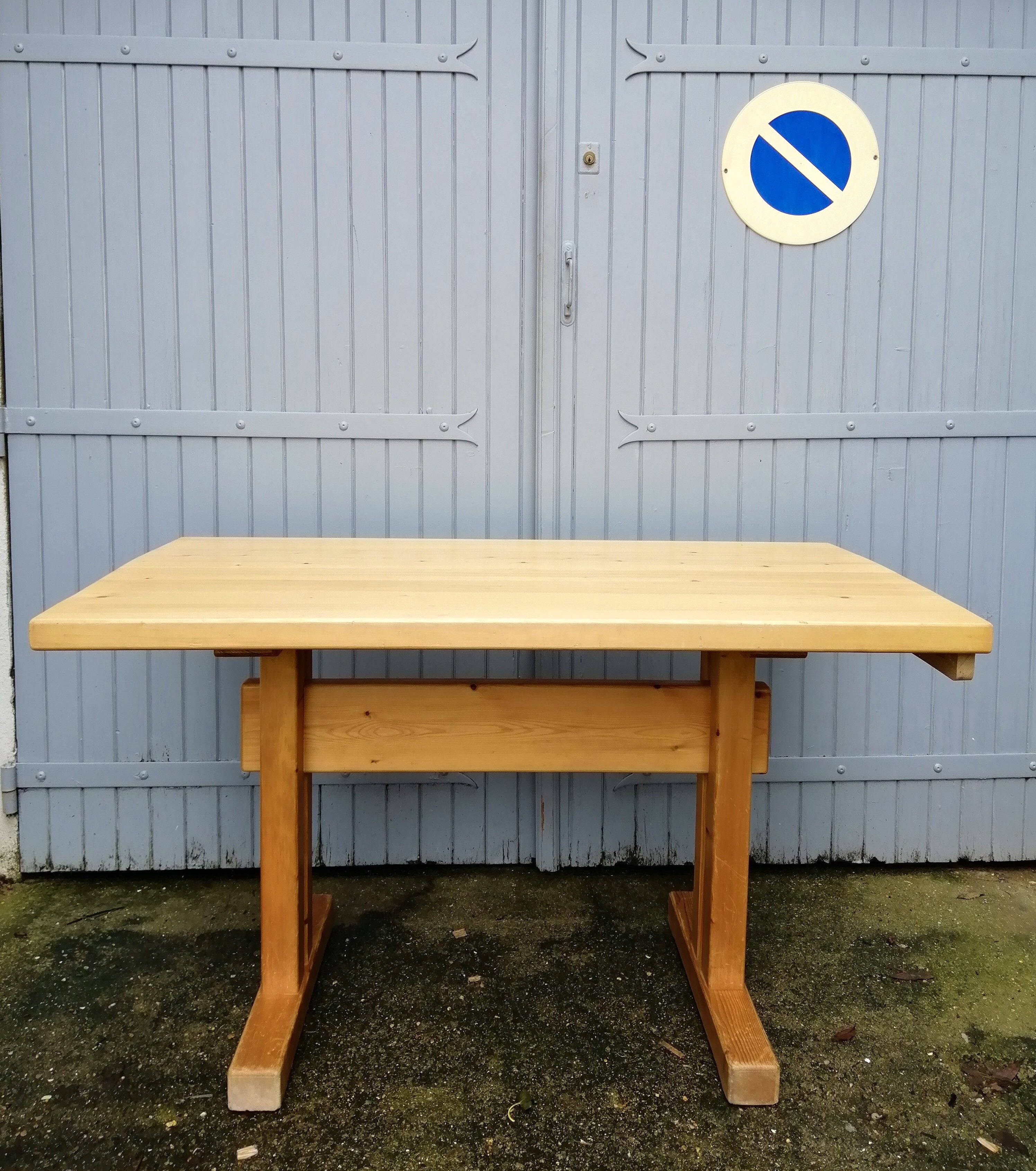 Table Les Arcs by Charlotte Perriand