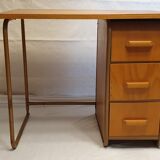 Children's desk in wood and metal 1950