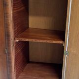 Vintage wardrobe with compass feet