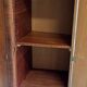 Armoire vintage pieds compas