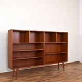 Mid-Century Danish Teak Bookcase, 1960s.