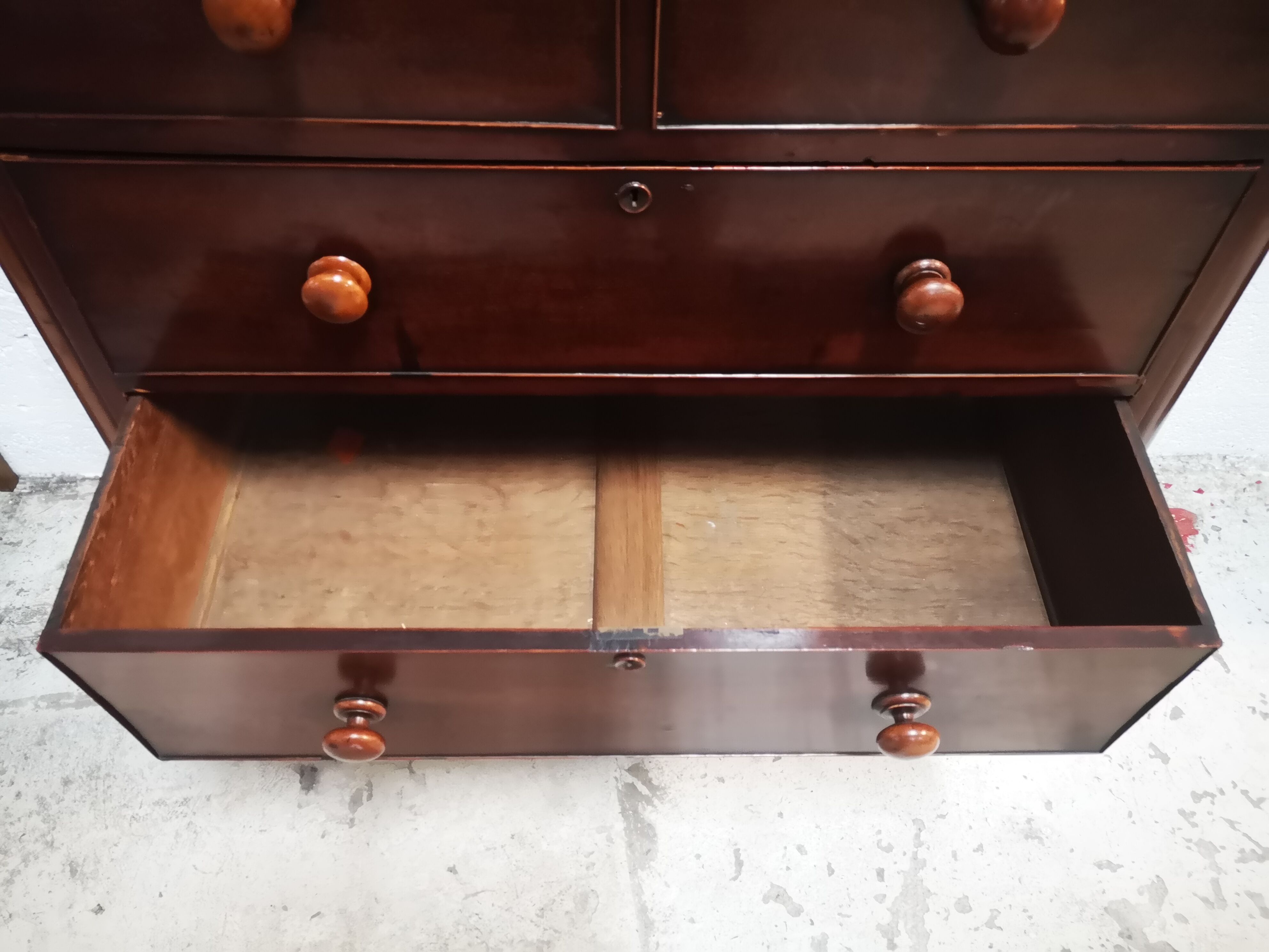 Ancient English dresser