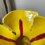 Vallauris ceramic flower vase