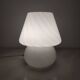 Lampe de table champignon en verre de Murano vintage