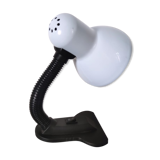 Grey clip lamp