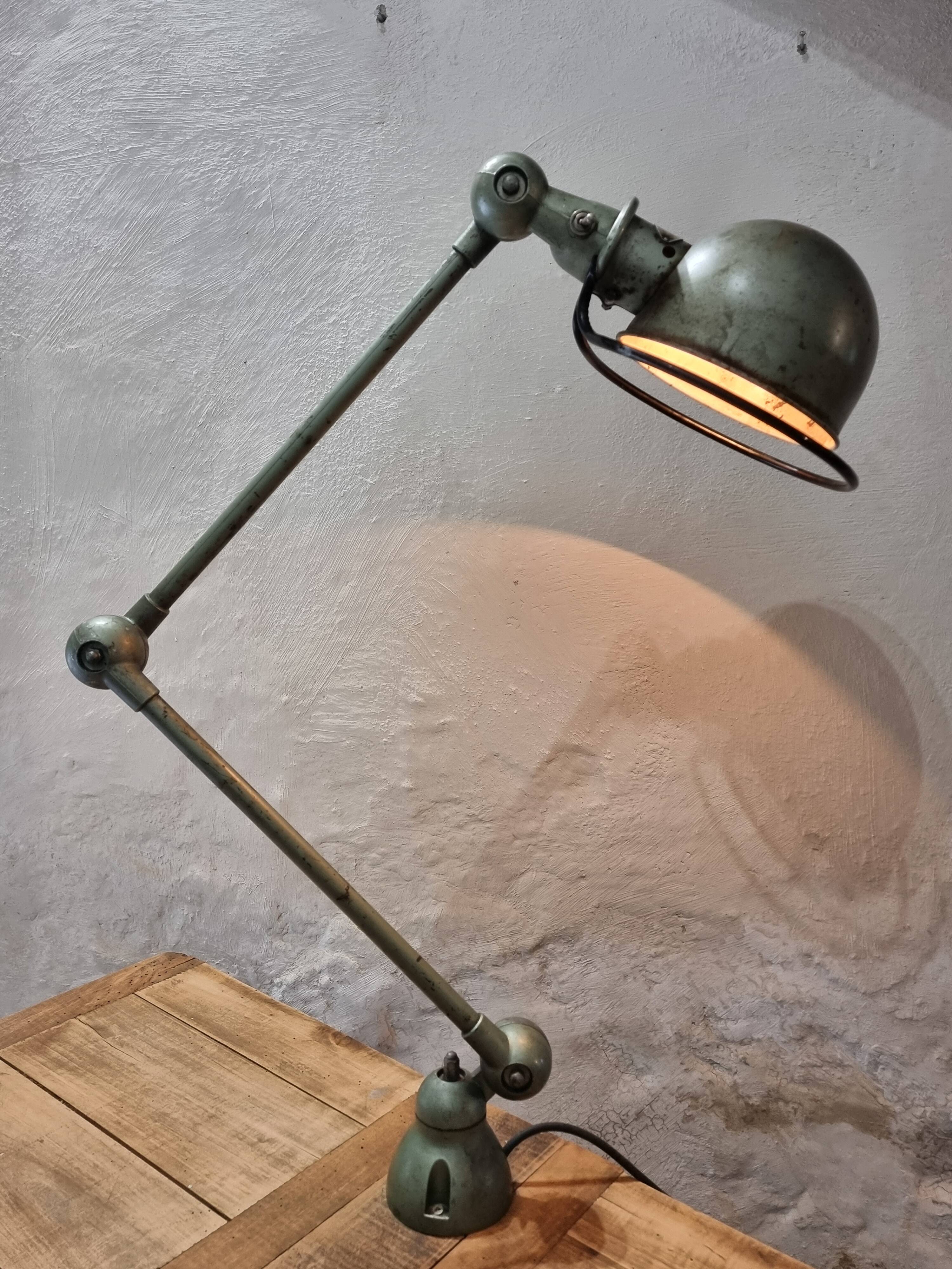 Vintage Jieldé workshop lamp – France, 1950s