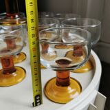 Lot of 12 vintage glasses