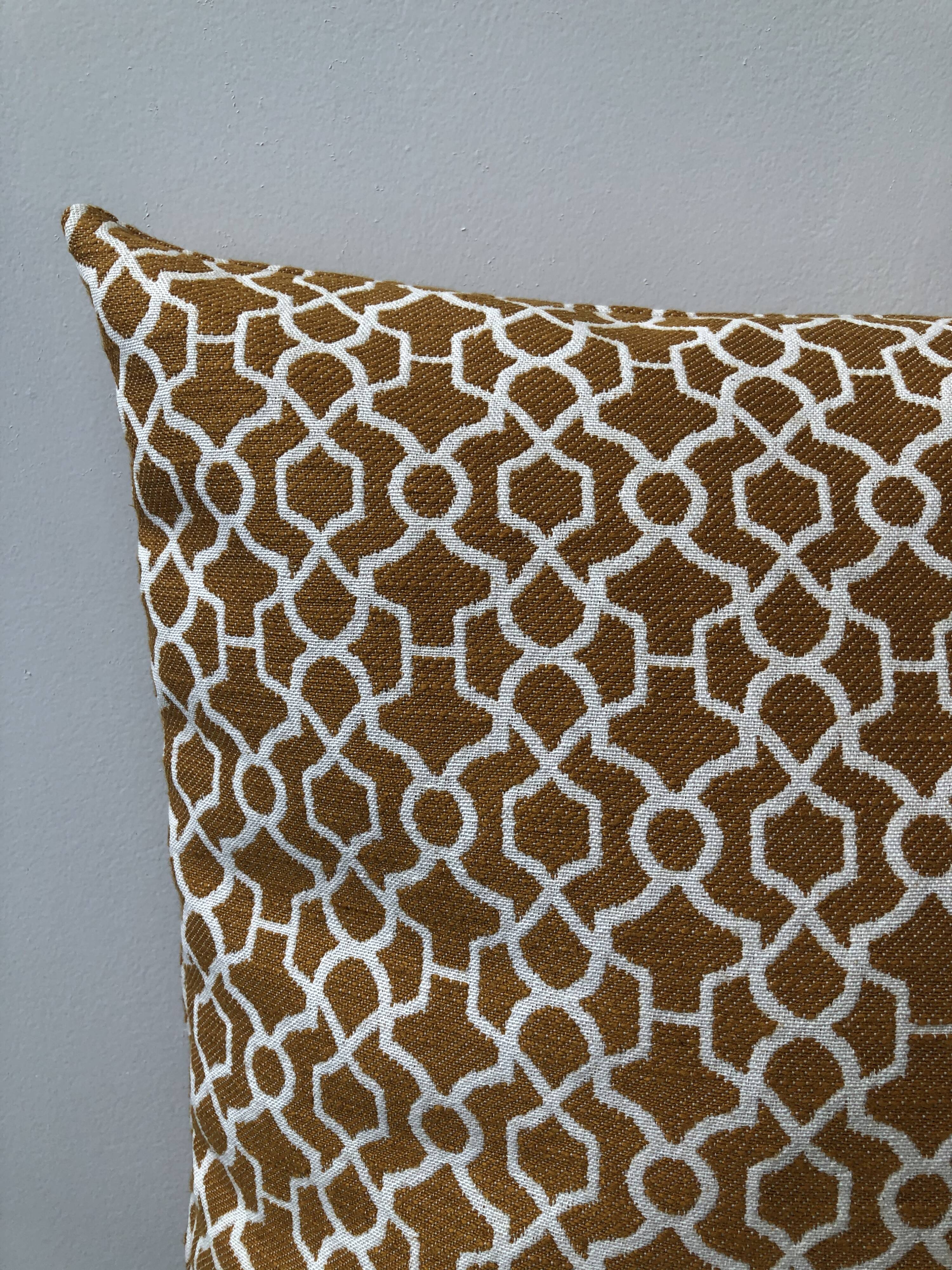Ochre cushion