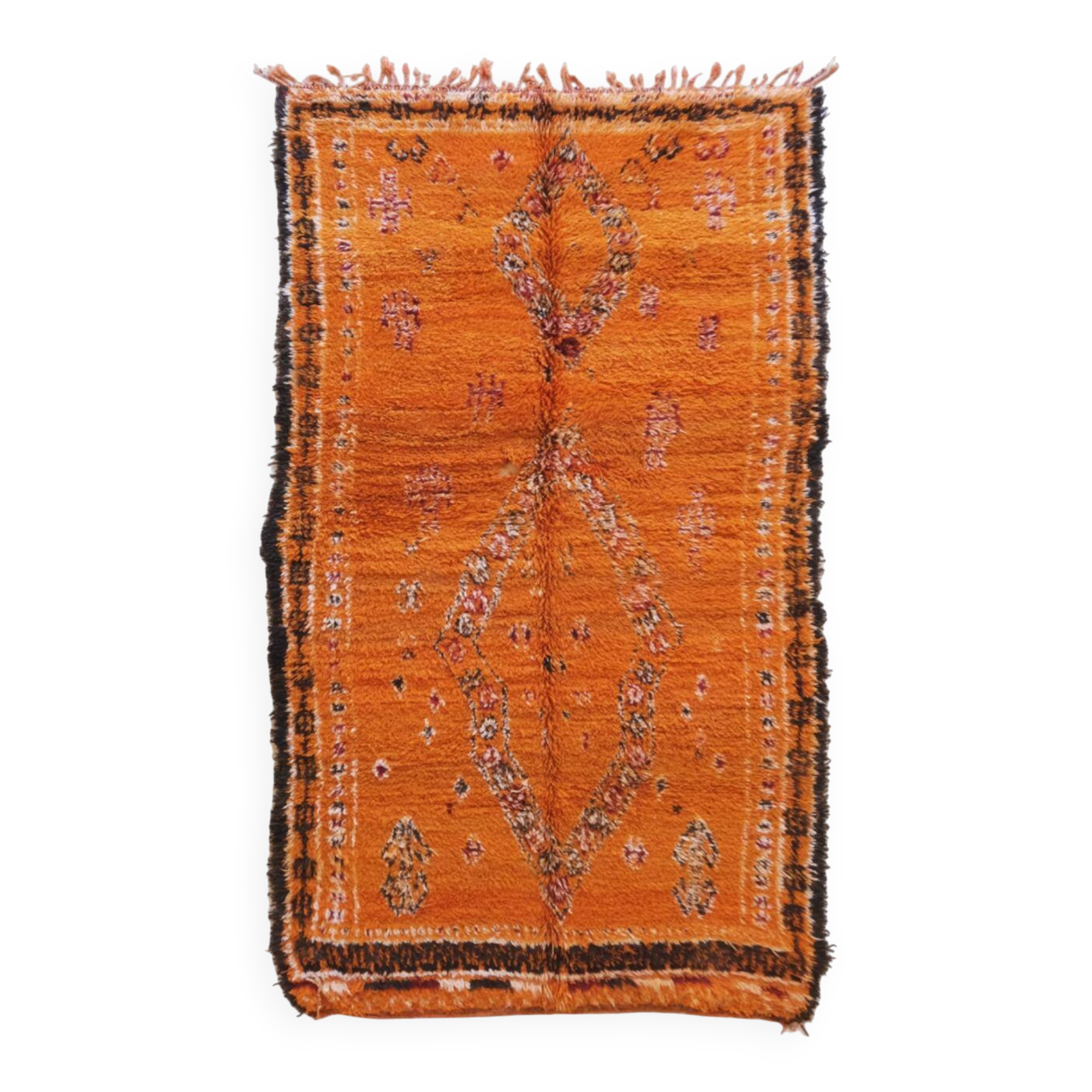 Orange Collection Rug - 355 x 198 cm
