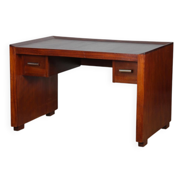 Wooden desk, modernist work from the 1930s.