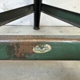 Dark Green Industrial Workshop Stool from Drupol, 1960s
