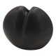 Black porcelain vase by Jacqueline and Tim Orr, 1970s
