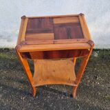Wooden side table