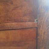 Louis Philippe Walnut chest of drawers