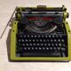 Olympia monica portable typewriter, olympia werke ag vilhelmshaven, made in united kingdom