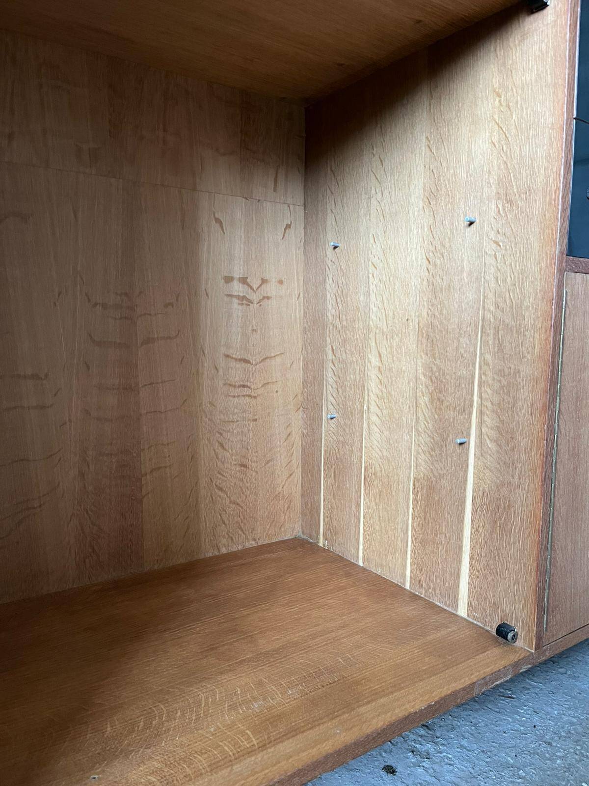 Oak high sideboard