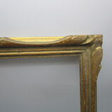 Wall frame in gilded wood