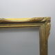 Wall frame in gilded wood