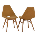 Vintage decorative chairs (c.1950). Set of 2 pieces