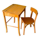 Children's desk and chair by Baumann