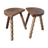 Tabourets en bois