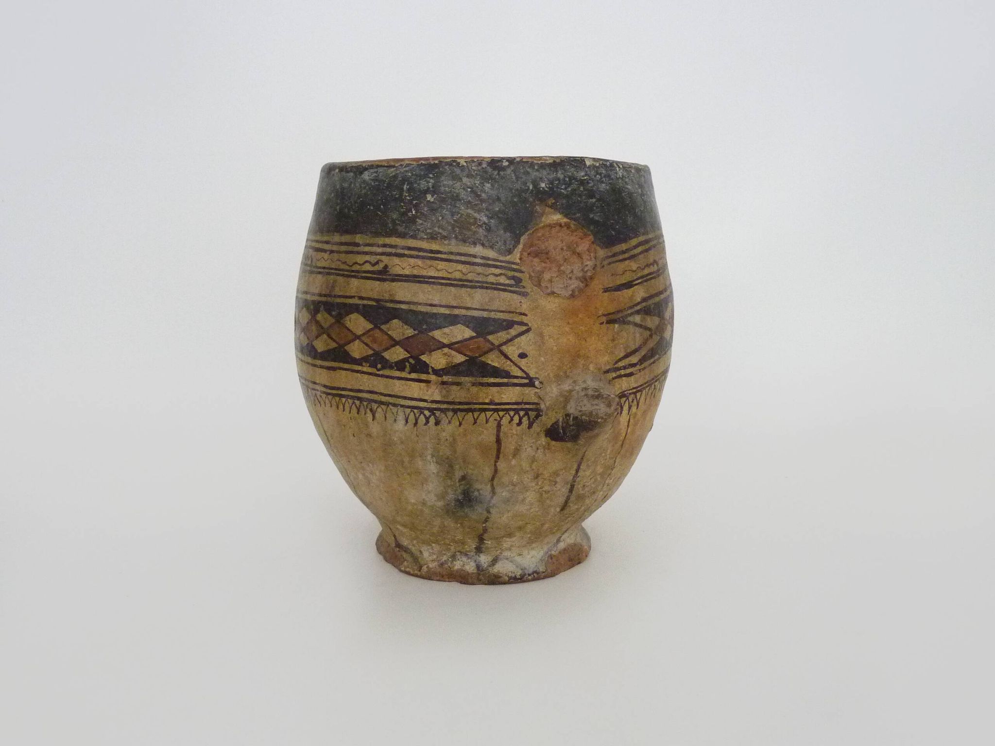 Iddeqi poterie kabyle, Kabyle ,Berbere. Art populaire Kabyle. Années 30 40