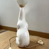 Elephant lamp and its opaline