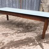 Vintage farm table from the reconstruction period in fir.