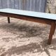 Vintage farm table from the reconstruction period in fir.